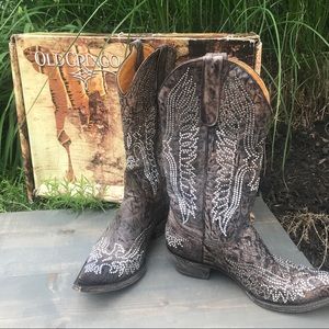 Old Gringo Eagle Swarovski Crystal Boots